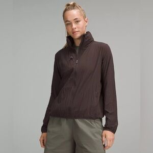 Lululemon Lightweight Packable Hiking Jacket – Espresso – Size 6 – Never Worn